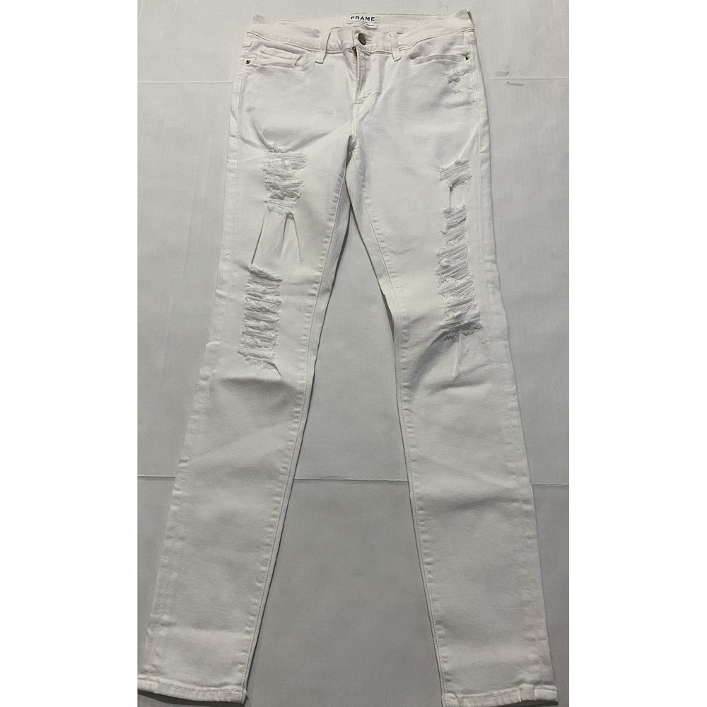 FRAME Le Skinny De Jeanne Slim Fit Denim Jeans. Women's Size 30